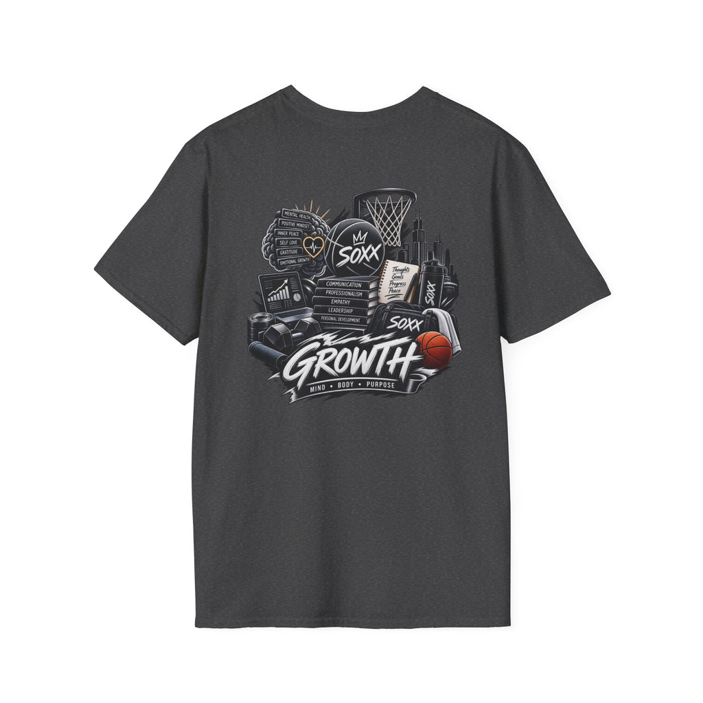 Black Soxx Basketball T‑Shirt — Graphic Hoop & Team Growth Tee