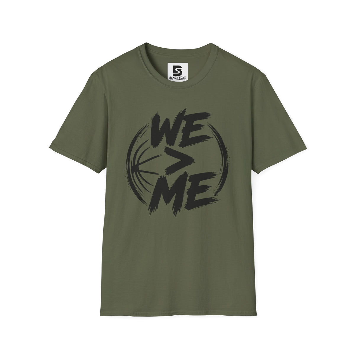 We > Me Basketball Tee — Team-First Sports T-Shirt
