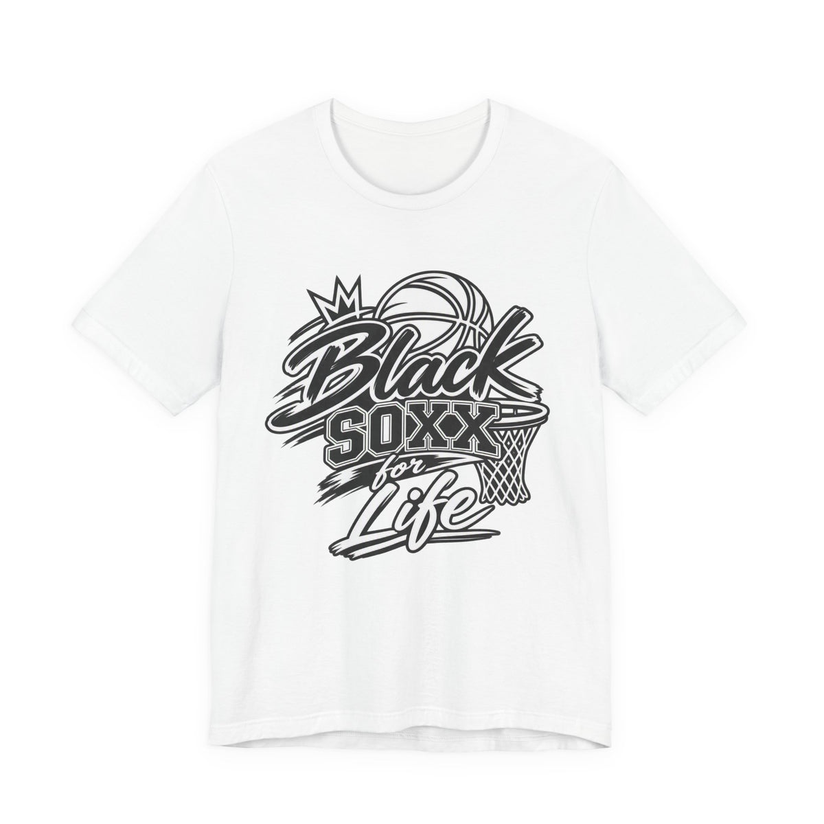 Basketball "Black Soxx for Life" T-Shirt