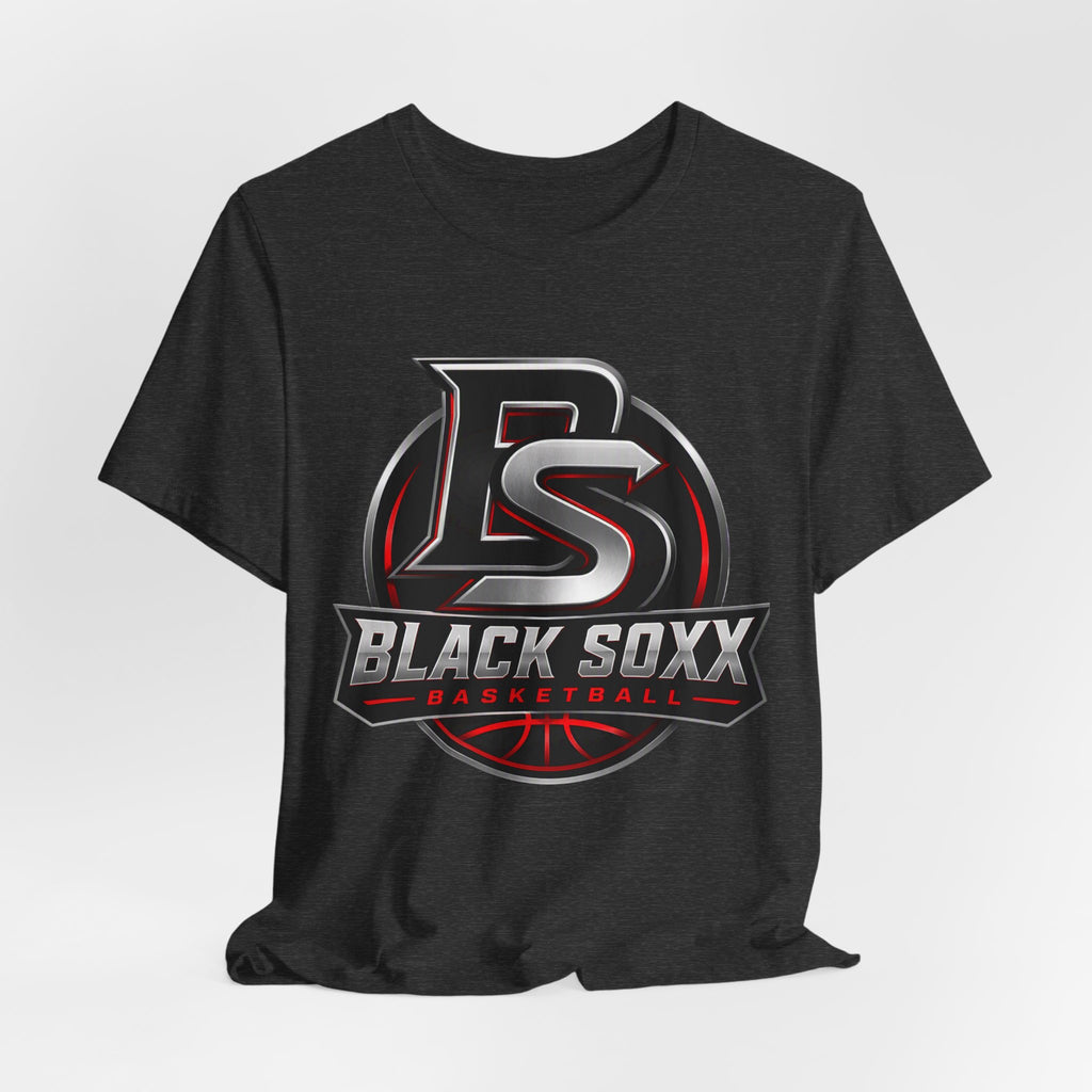 Black Soxx Basketball Logo Tee — Team Fan Short Sleeve Shirt