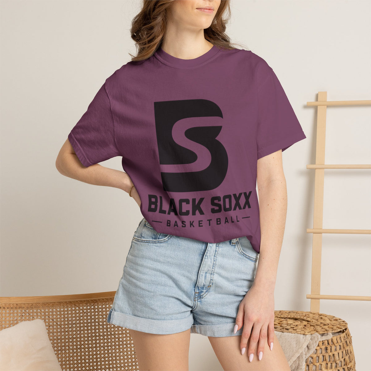 Black Soxx Basketball Logo T-Shirt