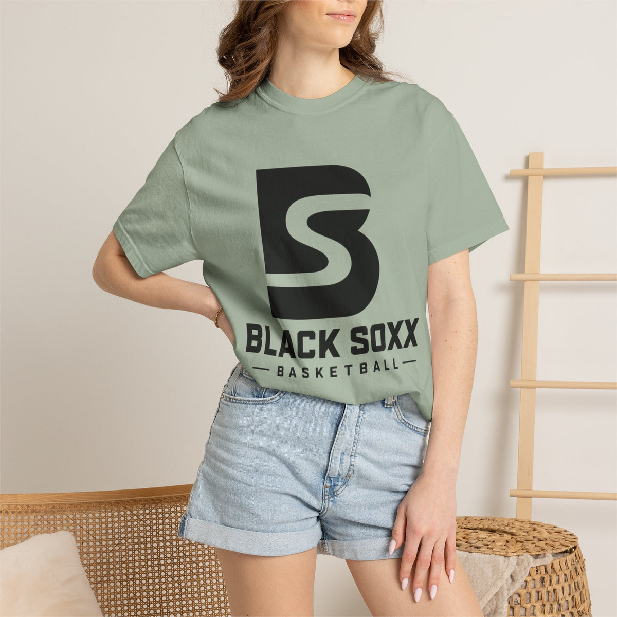 Black Soxx Basketball Logo T-Shirt