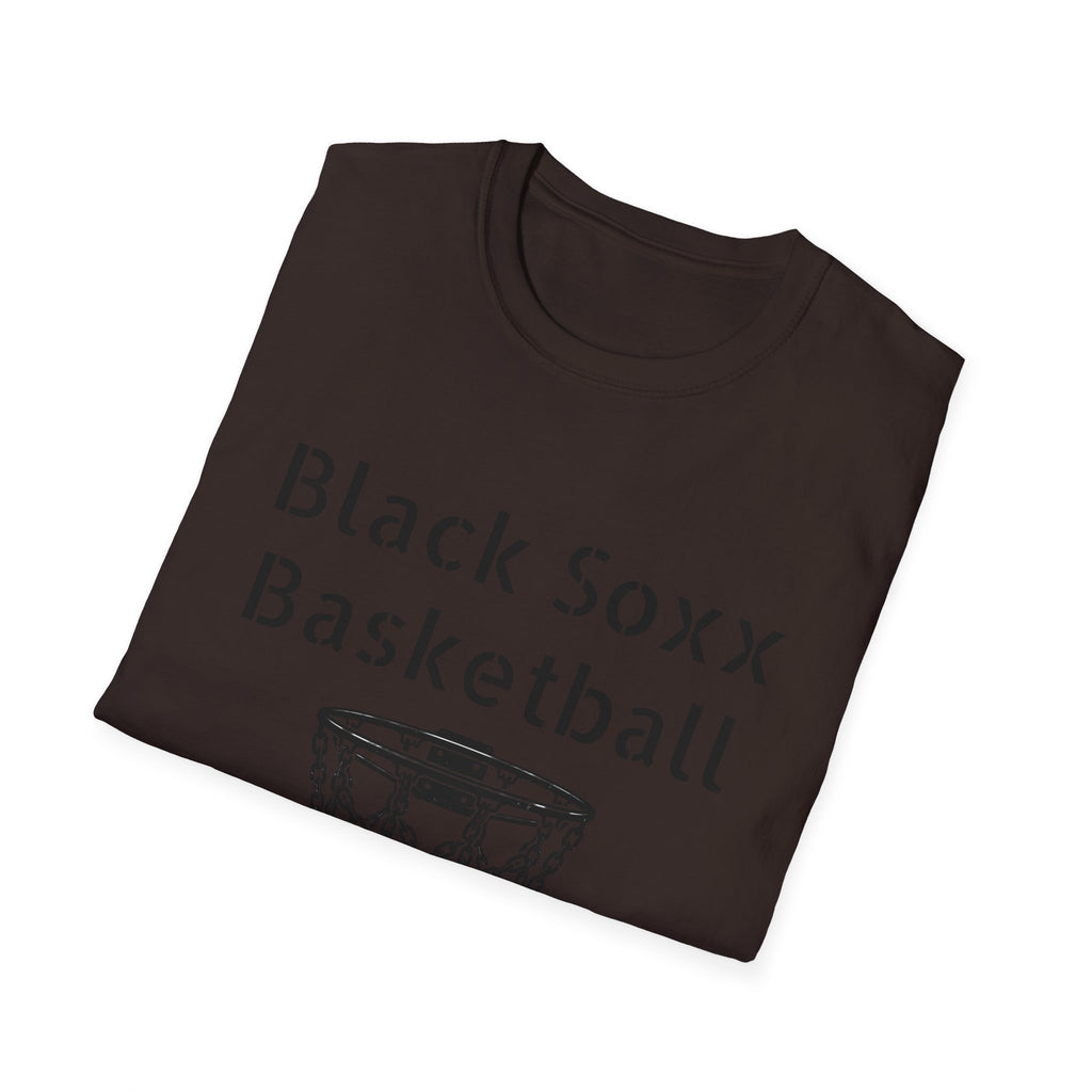 Black Soxx Basketball T‑Shirt — Graphic Hoop & Team Growth Tee