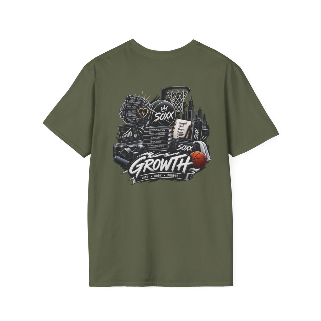 Black Soxx Basketball T‑Shirt — Graphic Hoop & Team Growth Tee