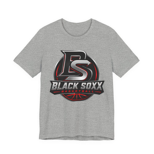 Black Soxx Basketball Logo Tee — Team Fan Short Sleeve Shirt