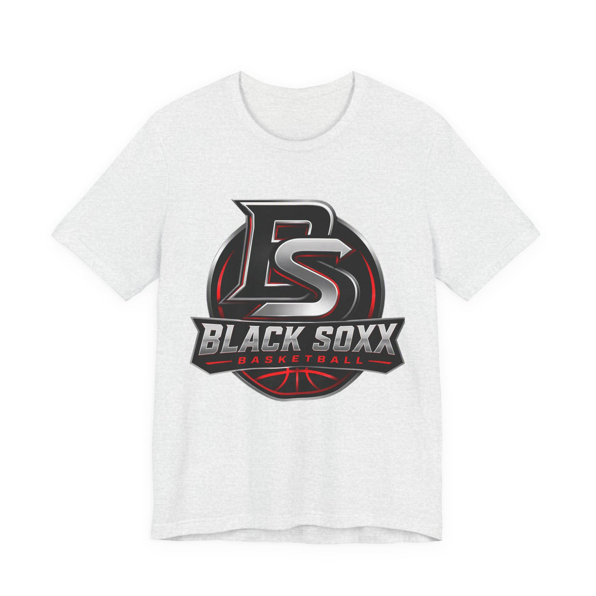 Black Soxx Basketball Logo Tee — Team Fan Short Sleeve Shirt