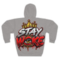 Stay Woke Hoodie — Graphic Crown Eye Streetwear Pullover