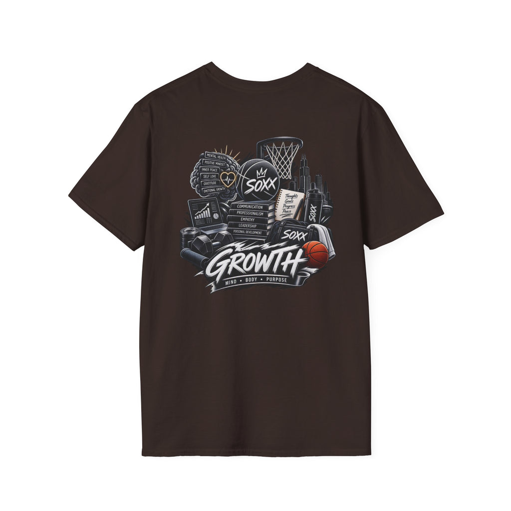 Black Soxx Basketball T‑Shirt — Graphic Hoop & Team Growth Tee