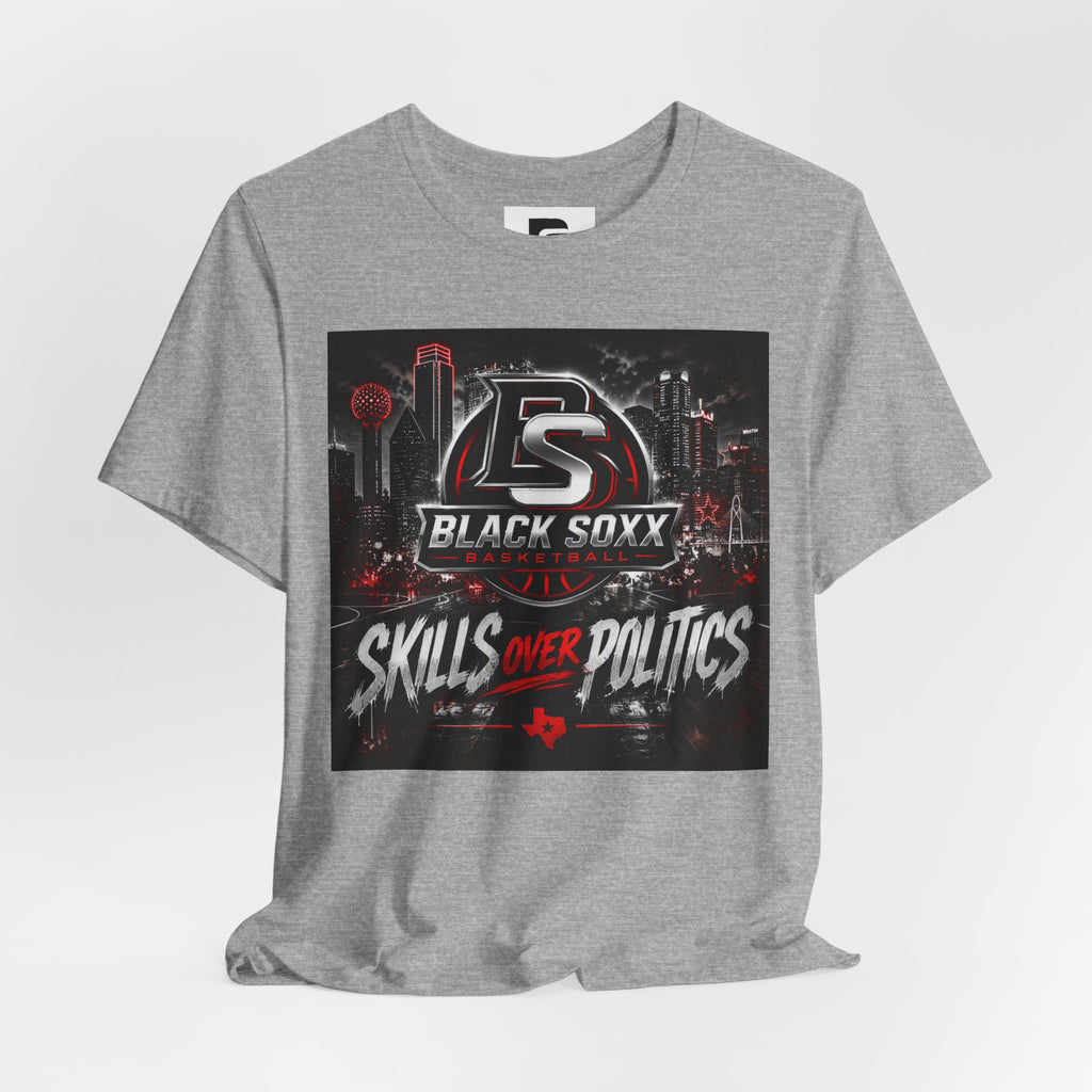 Skills Over Politics T-Shirt — Black Soxx
