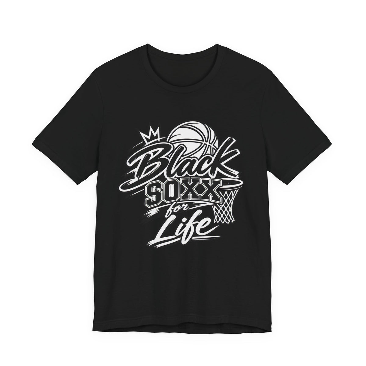 Basketball "Black Soxx for Life" T-Shirt