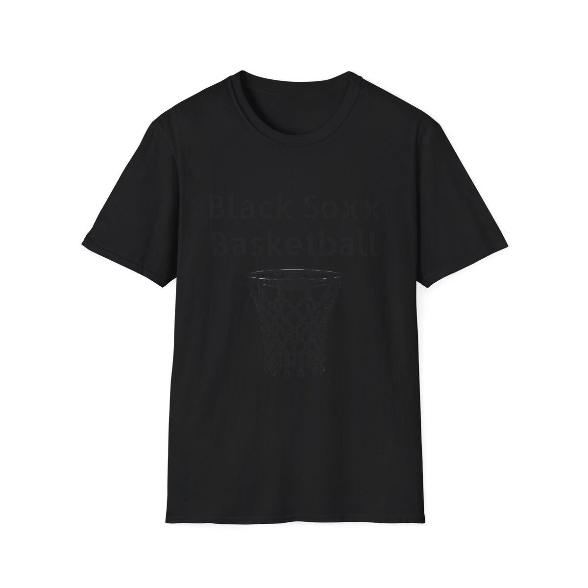 Black Soxx Basketball T‑Shirt — Graphic Hoop & Team Growth Tee