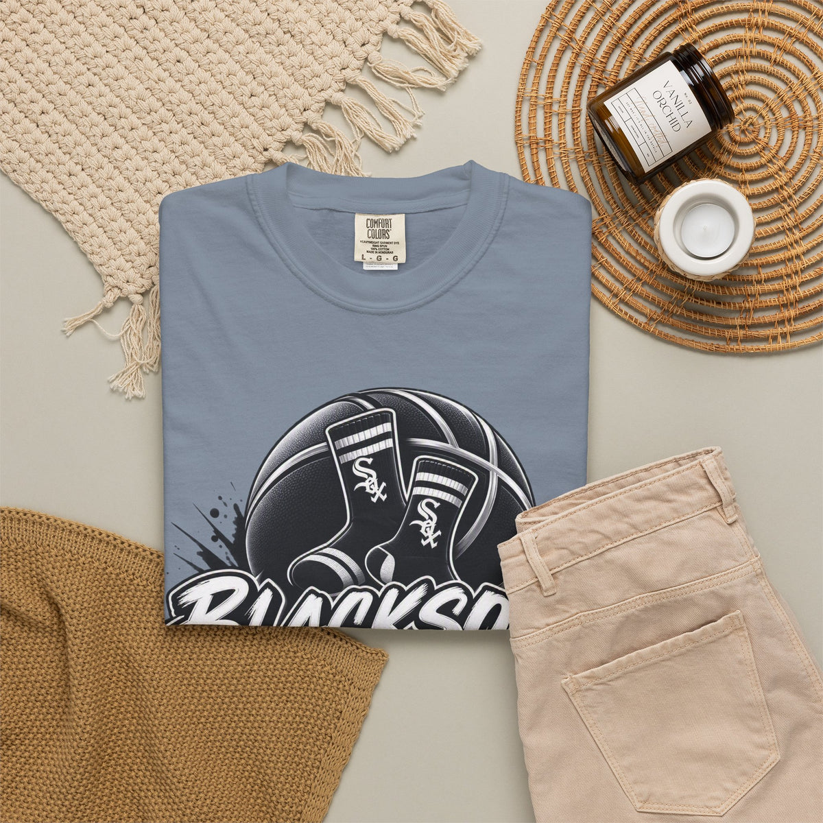 Blacksoxx Basketball T-Shirt — Vintage Slam Dunk Team Tee