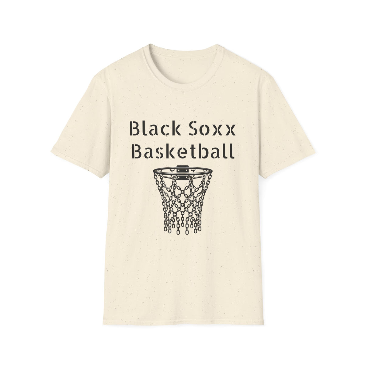 Black Soxx Basketball T‑Shirt — Graphic Hoop & Team Growth Tee