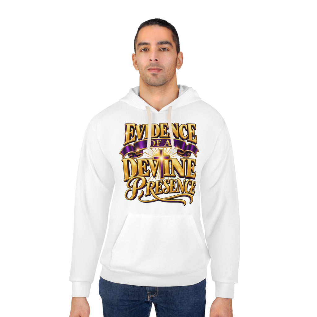 Christian Hoodie – "God Did!!" Gold Crown Pullover (Evidence of Divine Presence)