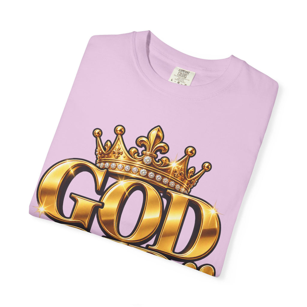 God Did!! Graphic T-Shirt — Gold Crown Christian Faith Tee