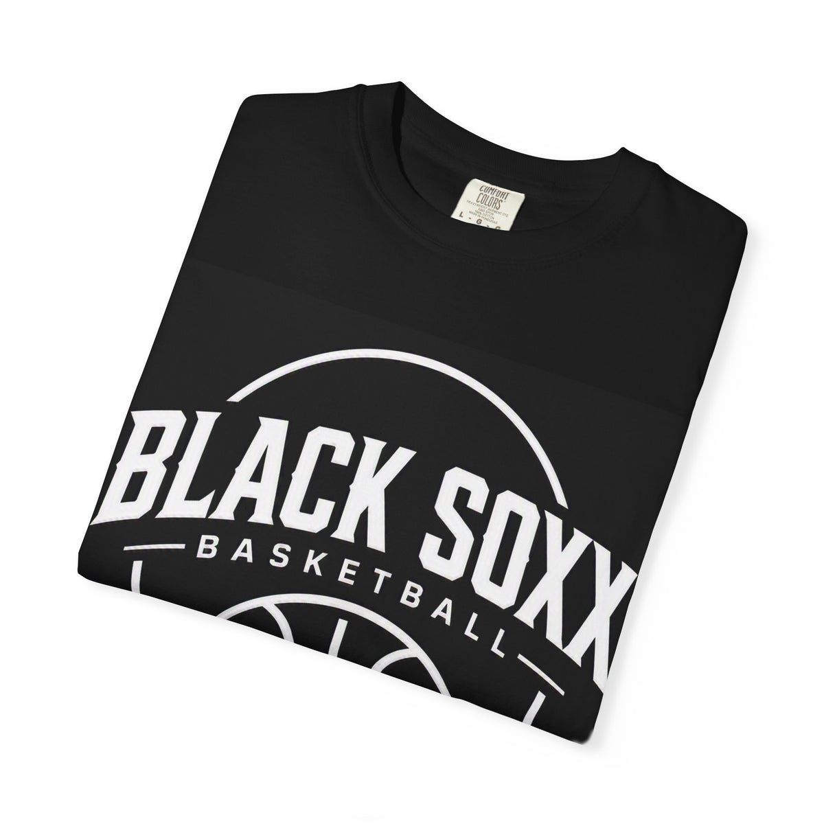 Black Soxx Basketball T-Shirt — Vintage Hoop Team Tee