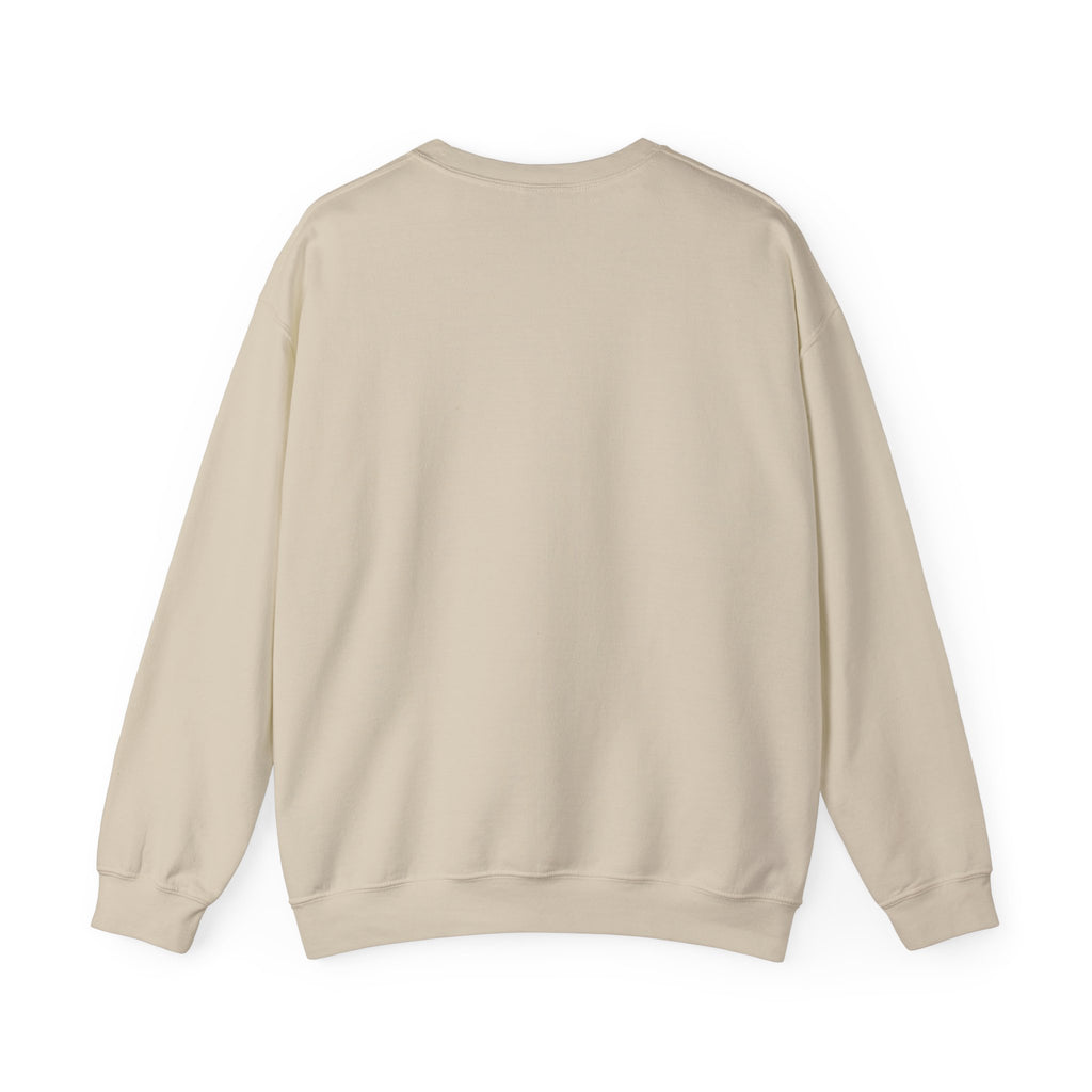 Crewneck Sweatshirt — 'We > Me' Team Basketball Graphic