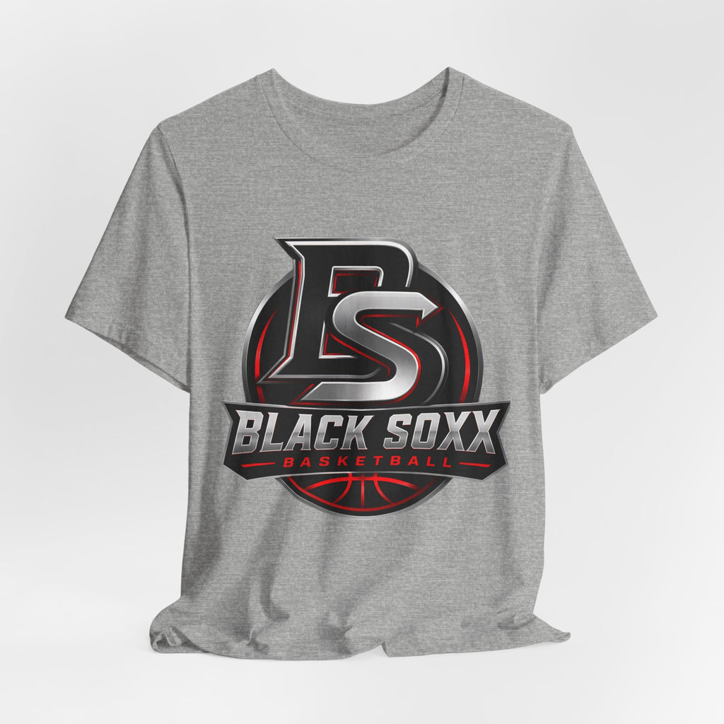 Black Soxx Basketball Logo Tee — Team Fan Short Sleeve Shirt