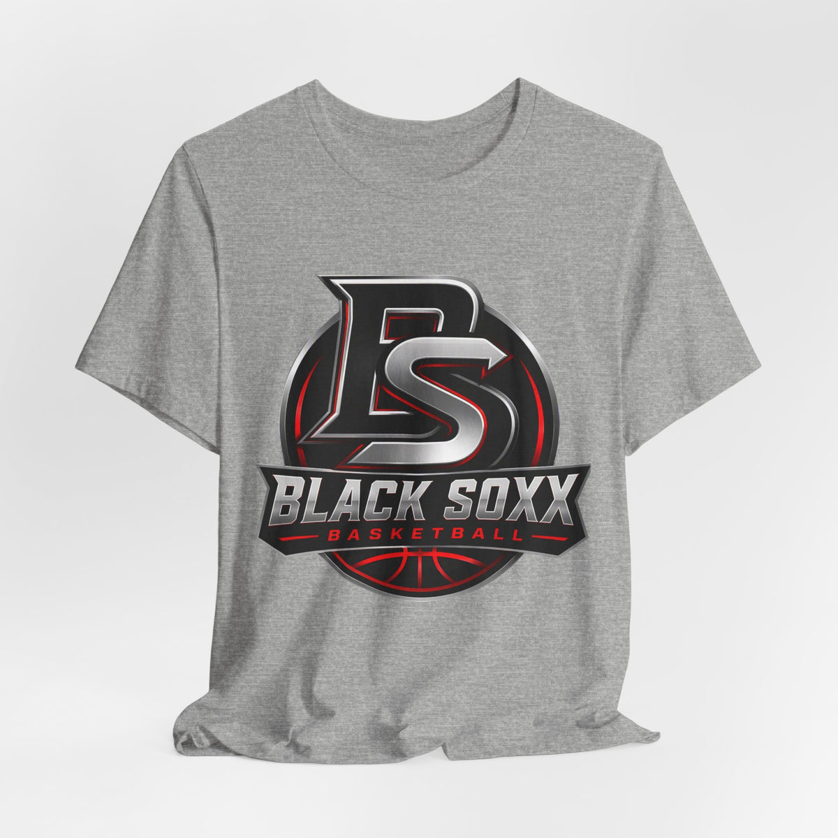 Black Soxx Basketball Logo Tee — Team Fan Short Sleeve Shirt