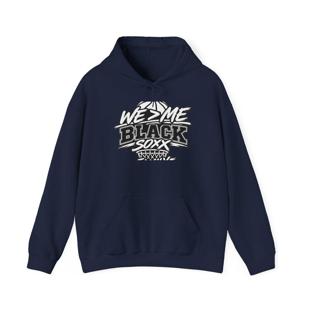 We Z Me Black Soxx Hoodie — Street Baseball Graphic Pullover