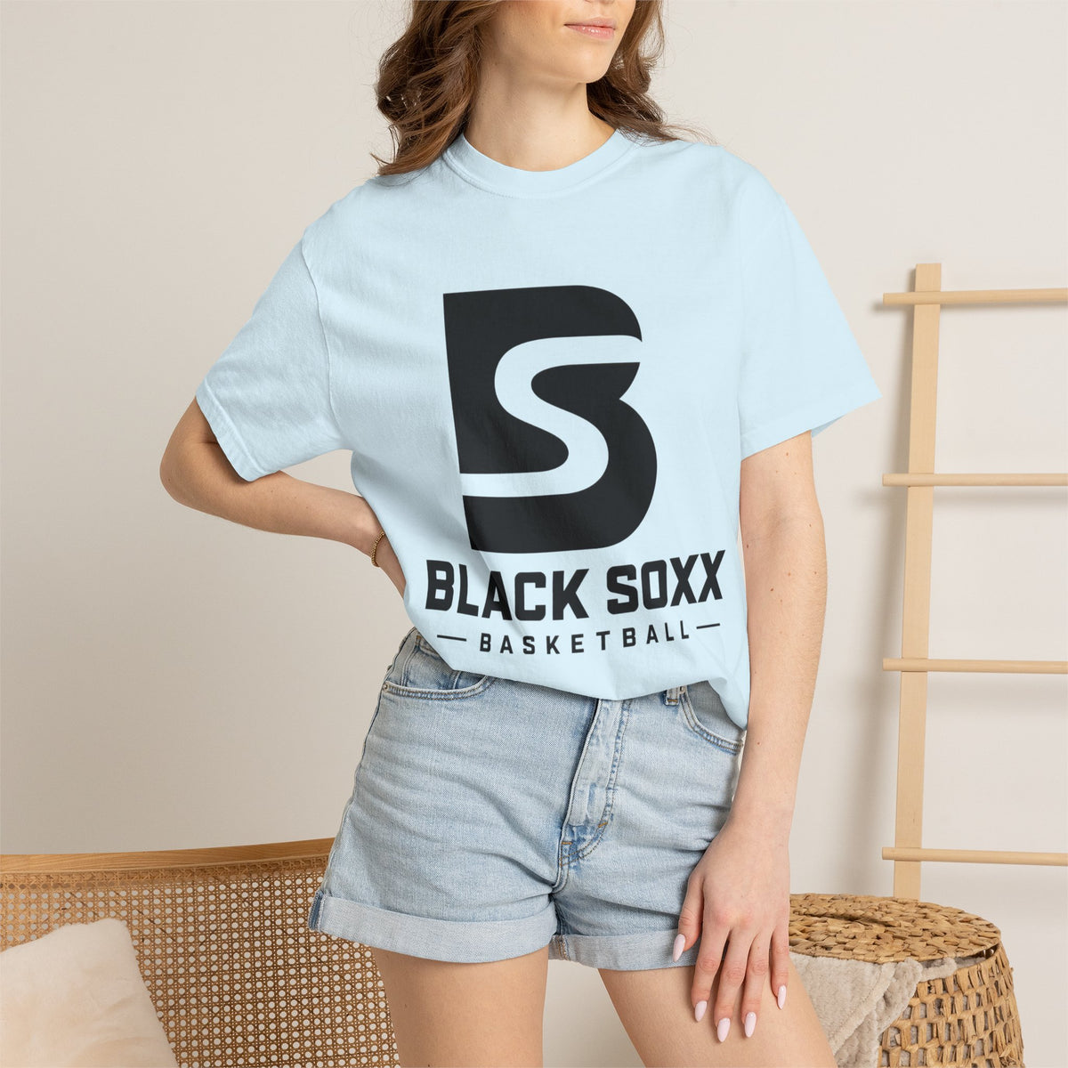 Black Soxx Basketball Logo T-Shirt